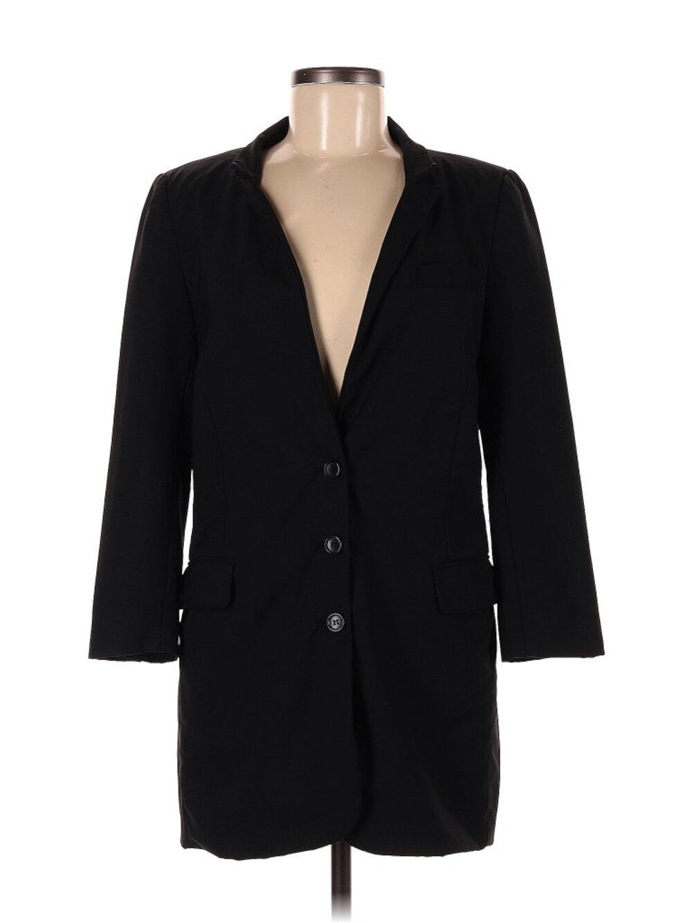Elizabeth and James Black Women's Tailored Blazer